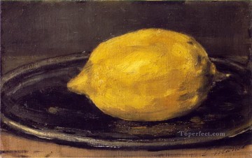 El limón Eduard Manet Pinturas al óleo